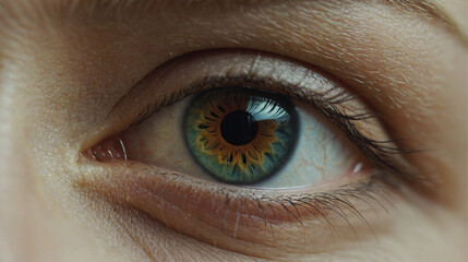 Close-up of the human eye