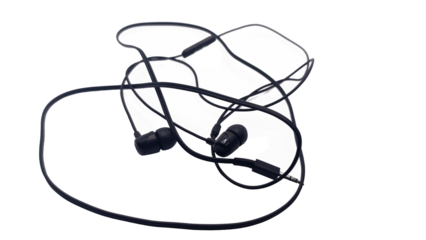 Wired Earphones - Compact and Portable Audio Device for Music and Calls