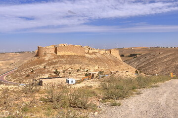 Crusader castle Shobak (Shawbak, Shoubak) in Montrael, Jordan