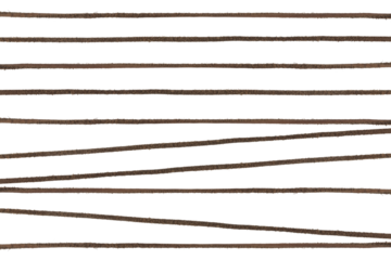 Brown Leather Cord Pattern on White Background isolated on a transparent background