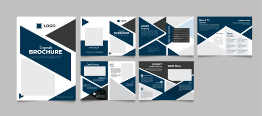 Corporate multipurpose business brochure template design