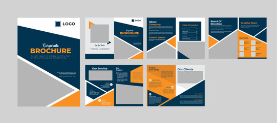 Corporate multipurpose business brochure template design