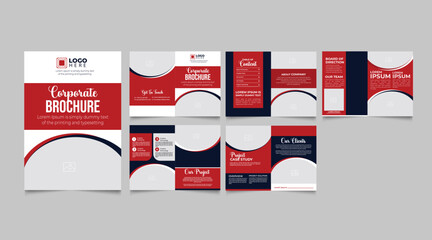 Corporate multipurpose business brochure template design