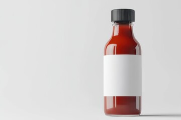 A mockup of a squeeze bottle for condiments