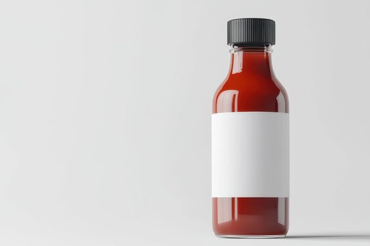 A mockup of a squeeze bottle for condiments