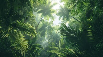 Canopy of a tropical forest