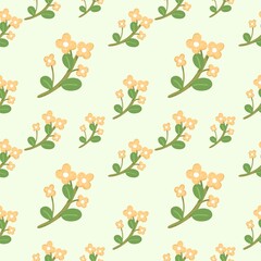 Beautiful  floral seamless pattern