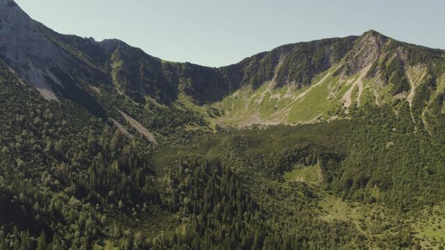panorama of the mountains in Bavaria 01
