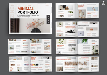 Minimal Portfolio Magazine Template