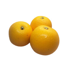 orange on white background