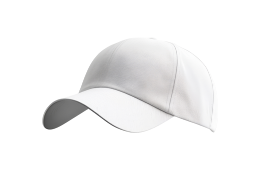 Classic Canvas white Plain Baseball Cap Mockup for Branding & Merch