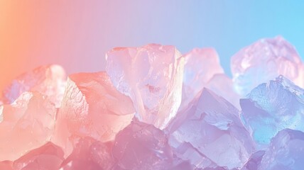 Inorganic salt crystals illuminated under UV light, chemical substance, properties of inorganic compounds