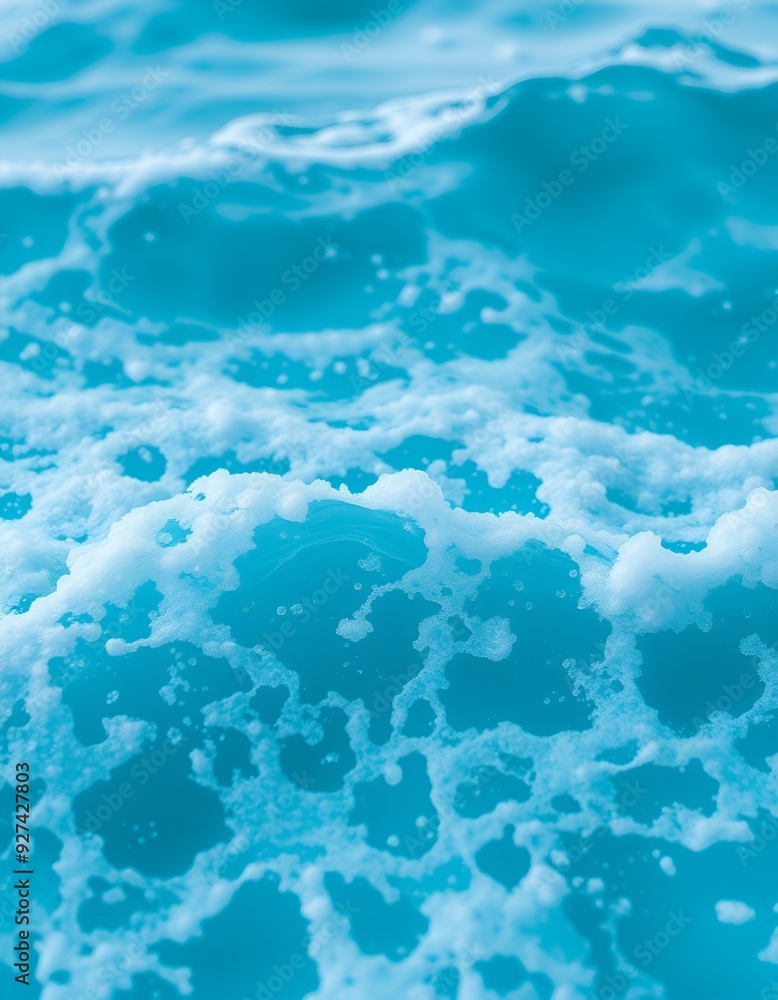 Poster isolated vertical design of a wave splash on transparent background