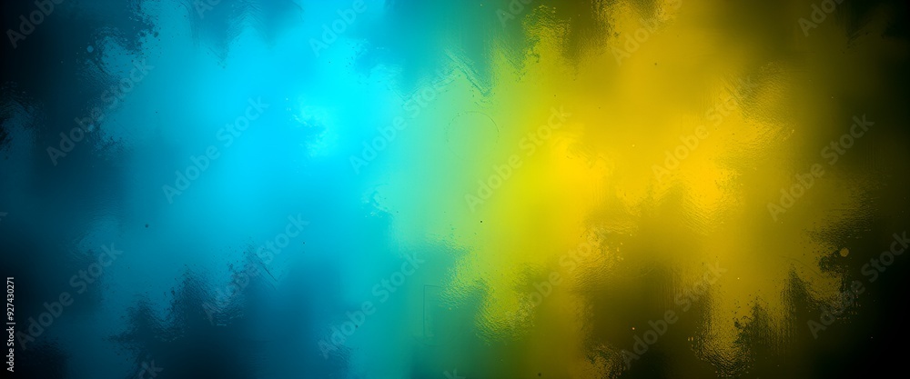 Poster isolated dark teal gradient texture on transparent background
