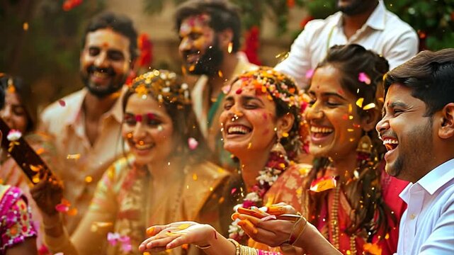A Kaleidoscope of Joy: Indian Festival Celebrations in Full Swing 