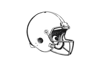 Fototapeta premium Isolated Illustration of a Football Player Kicking on Transparent Background