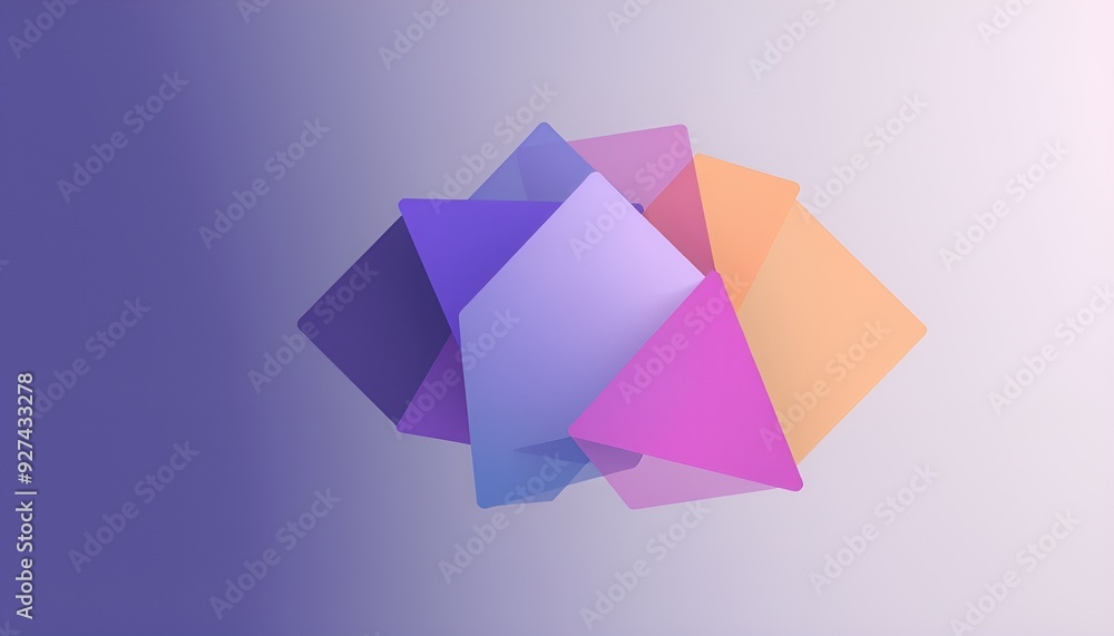 Poster isolated design elements on transparent background