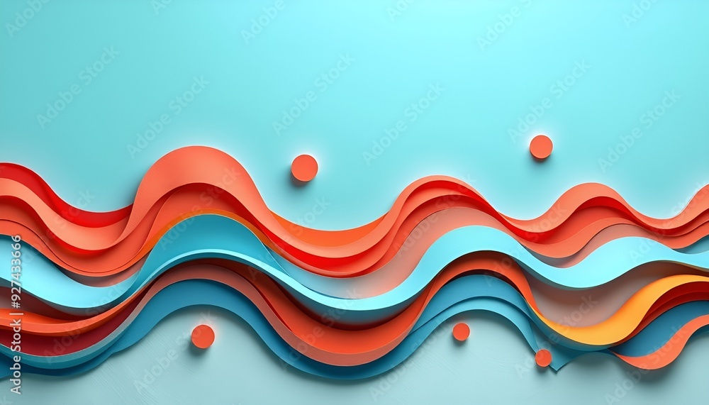 Poster isolated abstract geometric shapes on transparent background for creative layouts