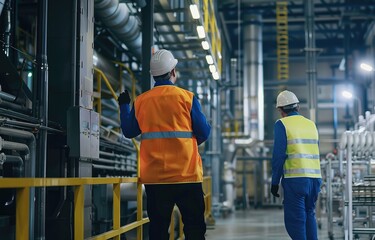 Workers Working in a Factory 
