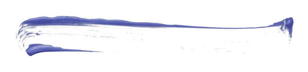 Separate broken purple brush strokes on transparent background.