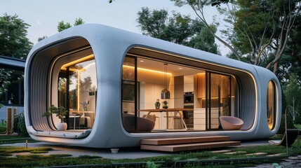 Explore the future of 3D technology in home construction. How can 3D printing be used to build affordable and sustainable housing