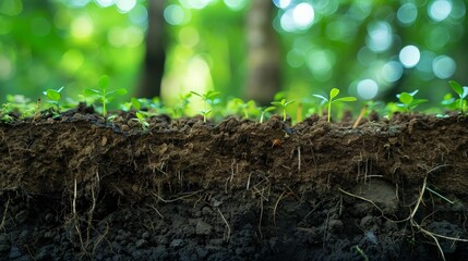 Explore the relationship between forests and soil health. How do forests contribute to soil fertility, erosion control, and nutrient cycling