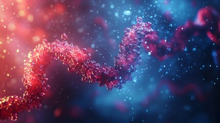 A Colorful Representation of Dynamic Protein Interactions in the Molecular World