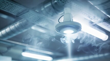 Explore the technological advancements in smoke detection. How do modern systems and devices improve safety and response to smoke-related incidents