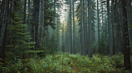 Obraz premium Explore the cultural significance of forests in indigenous communities. How do forests influence traditional practices, beliefs, and lifestyles of native peoples