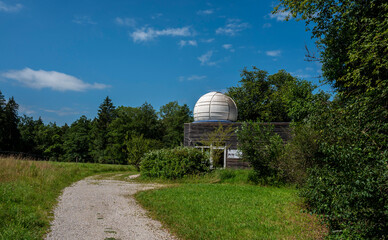 Obraz premium öffentliche Sternwarte in Königsdorf Rothmühle, Bayern, Deutschland