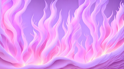 Fototapeta premium Mystic Blaze pink background shadow 3d wallpaper
