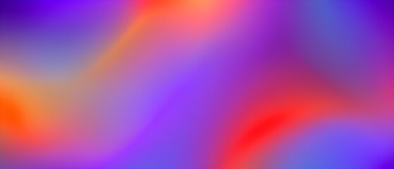 Obraz premium Abstract gradient blur with shades of vibrant colors, creating a smooth and calming atmosphere
