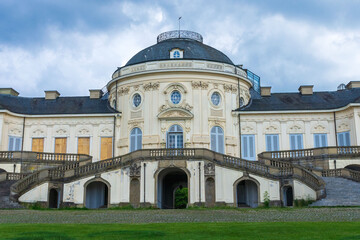 Stuttgart Solitude Castle. Traveling in Germany. 