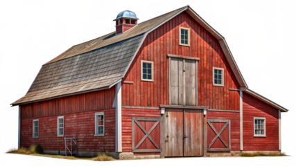 barn on a transparent background.
