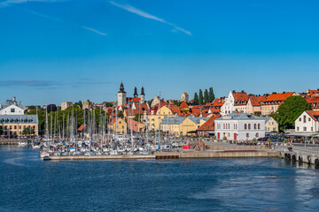 views around Visby Gotland Sweden
