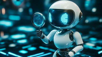 Captivating Robotic Explorer Navigating the Cutting edge Digital Landscape
