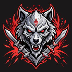 wolf bloody logo
