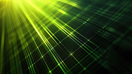 Abstract Green Light Grid