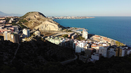 panorama of Alicante city