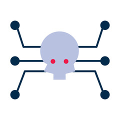 Laptop Virus icon