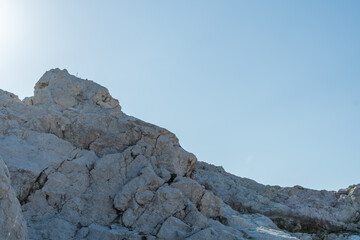 和歌山県の白崎海洋公園の風景