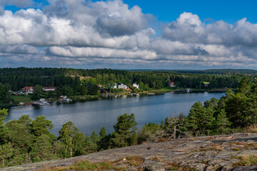Obraz premium Views around the baltic Island of Mariehamn Aland