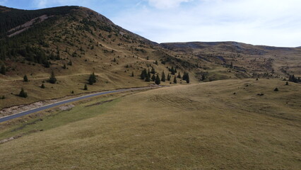 Transalpina Road, the road with the highest height in Europe at 2145m, Romania,