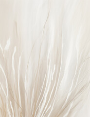 abstract light gray and white waves background - Generative AI