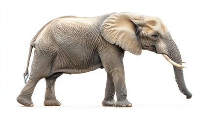Obraz premium African Elephant in Profile