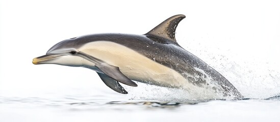 Fototapeta premium Dolphin Leaping Out of the Water