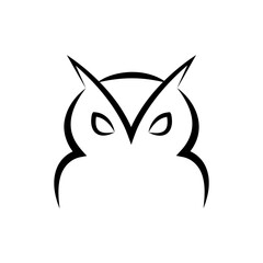 Minimalist Owl