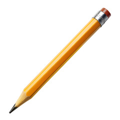pencil on white background