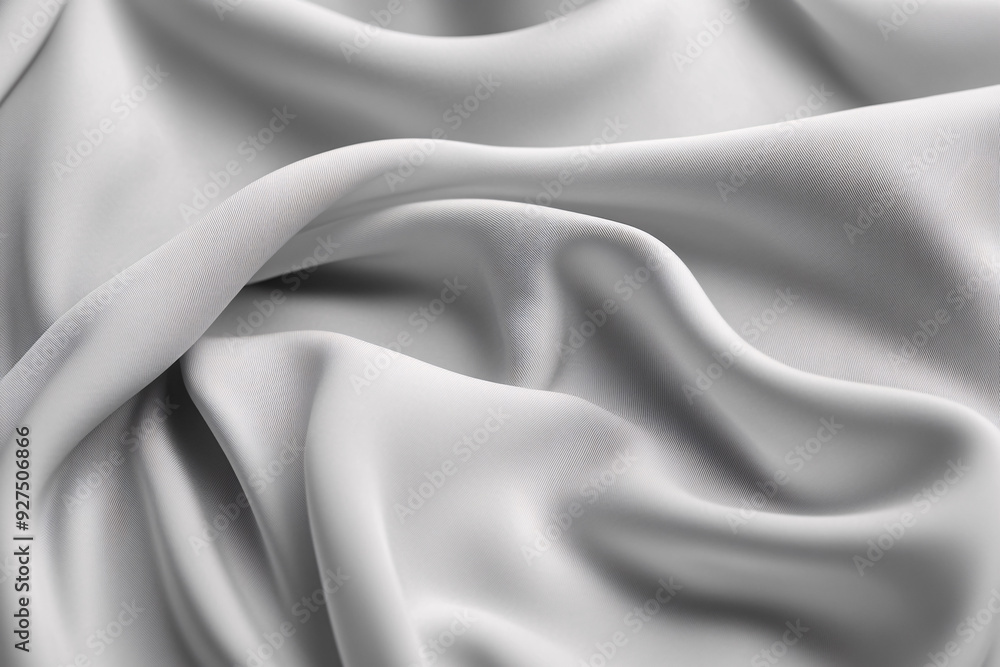 Aufkleber a white fabric with a pattern on it