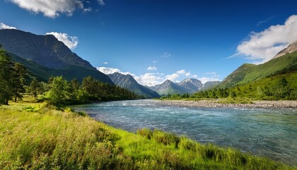 Riverbend in Mountain Valley